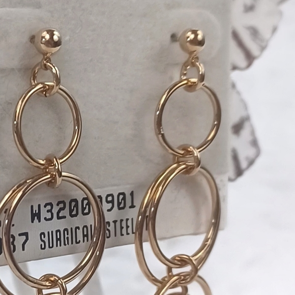 Worthington Circle Dangle Earrings - Picture 11 of 11